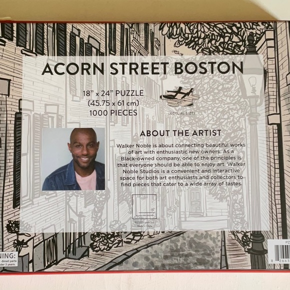 Acorn St., Boston Puzzle - Picture 1 of 3